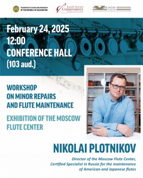 A Workshop by the Moscow Flute Center’s Representative