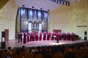 Musical gift of the Aktobe choir «Zhyr zhazamyn zhuregimnen»