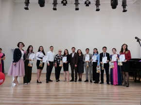 Congratulations to the winners of the XIV Republican Students Subject Olympiad in the «Music Education» nomination 