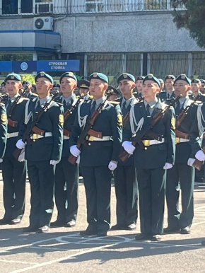 Торжественная церемония принятия военной присяги