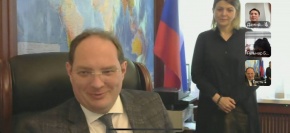 Встреча с руководством Академии хорового искусства имени В. С. Попова
