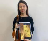 The Conservatory student is a laureate of the International City Star Contest 