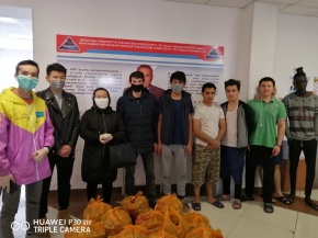 Наши студенты в рядах волонтеров
