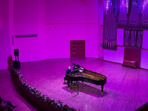 Lászlo Stachó, a prominent representative of the world of big music, visited the conservatory