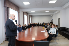 The visit of the Polish conductor Stanisław Krawczyński to the Conservatory