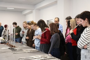 Exhibition of Flutes and Workshop by Nikolai Plotnikov