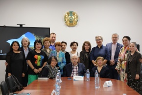 Өнертану ғылымдарының докторы, академик, профессор, композитор Игорь Мациевскиймен (Ресей) шығармашылық кездесу өтті