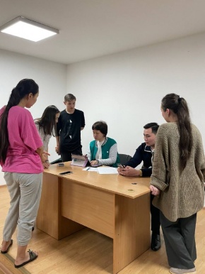 В студенческом общежитии состоялась встреча обучающихся консерватории с финансовым советником Отбасы Банка с Индирой Султанкызы
