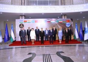 A delegation led by the Rector of the Kurmangazy KNС, A.Zhudebayev visited Tashkent as part of the celebration of the anniversary of the Uzbek State Conservatory 