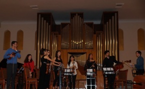 In the framework of International project our MA students took part in the student concert in the cities Baku and Tbilisi