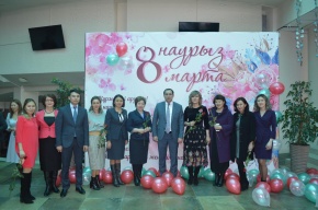 Прошел концерт, посвященный международному женскому дню 8-марта